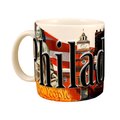 Americaware Philadelphia 18 oz Full Color Relief Mug AM16393